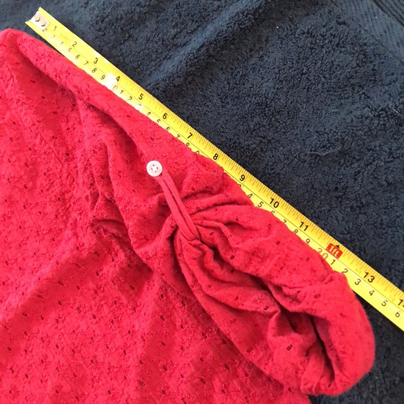 ❤️ Lauren Classic high neck, roll button up sleeves cotton embroidered pin hole - Picture 12 of 12